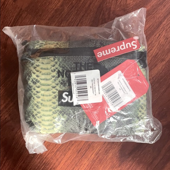 Supreme The North Face Snakeskin Duffle Bag
